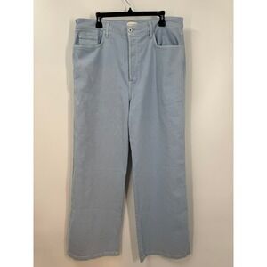 Favorite Daughter The Masha Coastal Super High Rise Wide Leg Jeans Women's Sz 34